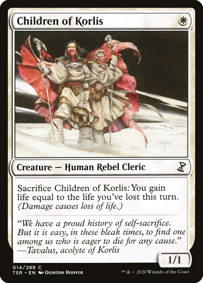 Filhos de Korlis / Children of Korlis - Magic: The Gathering - MoxLand