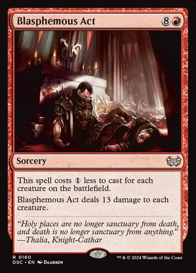 Ato Blasfemo / Blasphemous Act - Magic: The Gathering - MoxLand
