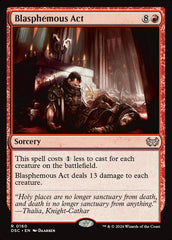 Ato Blasfemo / Blasphemous Act - Magic: The Gathering - MoxLand