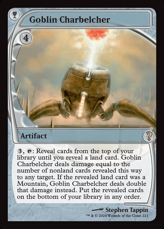 Canhão de Fogo dos Goblins / Goblin Charbelcher - Magic: The Gathering - MoxLand