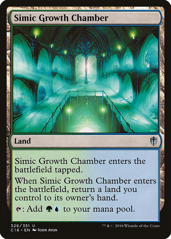 Câmara de Crescimento Simic / Simic Growth Chamber - Magic: The Gathering - MoxLand