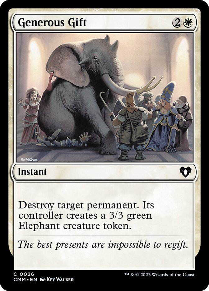 Presente Generoso / Generous Gift - Magic: The Gathering - MoxLand