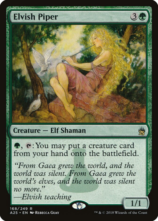 Elfo Flautista / Elvish Piper - Magic: The Gathering - MoxLand