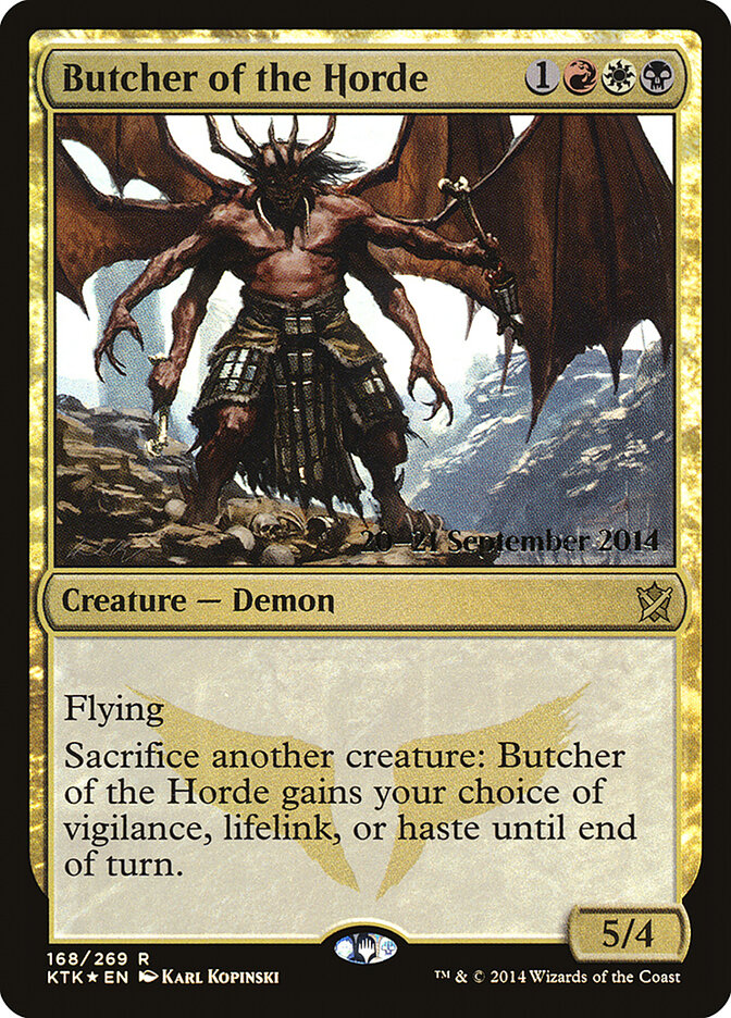 Açougueiro da Horda / Butcher of the Horde - Magic: The Gathering - MoxLand
