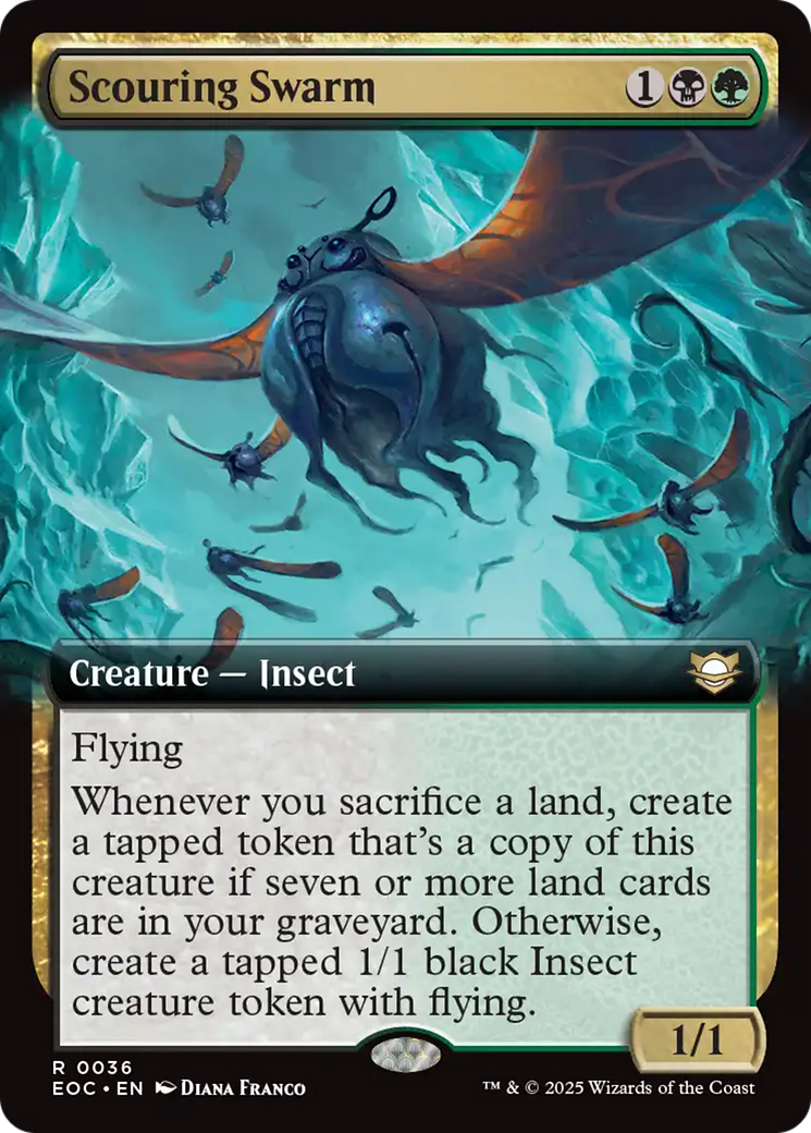 Scouring Swarm - Magic: The Gathering - MoxLand
