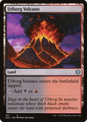 Vulcão de Urborg / Urborg Volcano - Magic: The Gathering - MoxLand