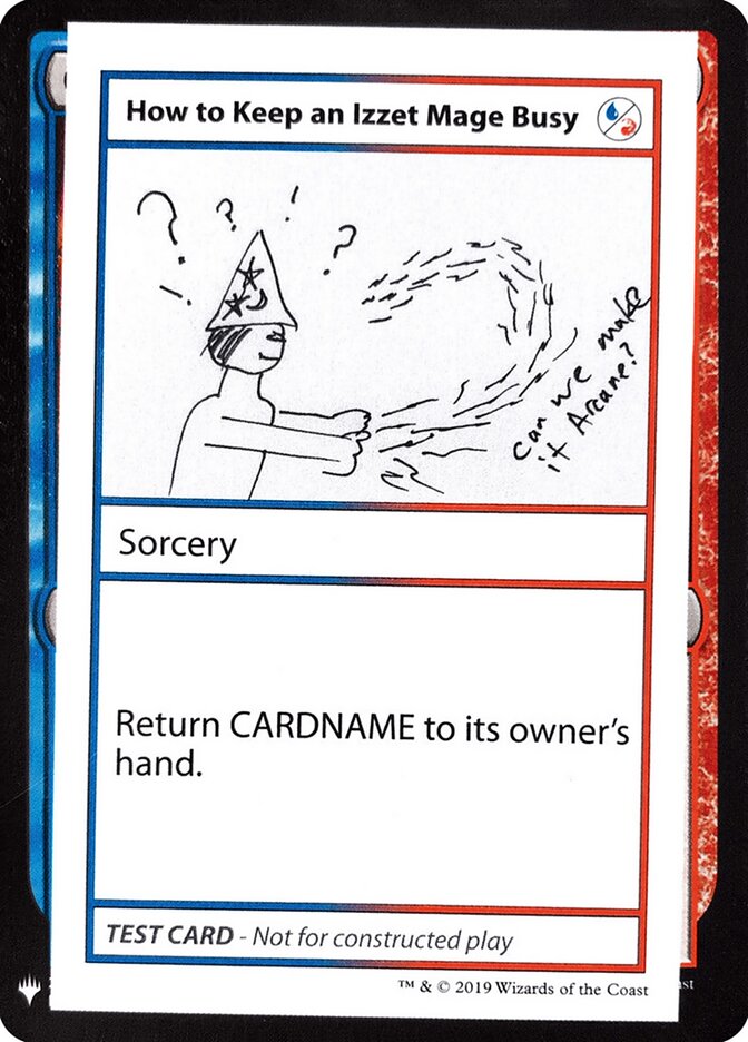 How to Keep an Izzet Mage Busy - Magic: The Gathering - MoxLand