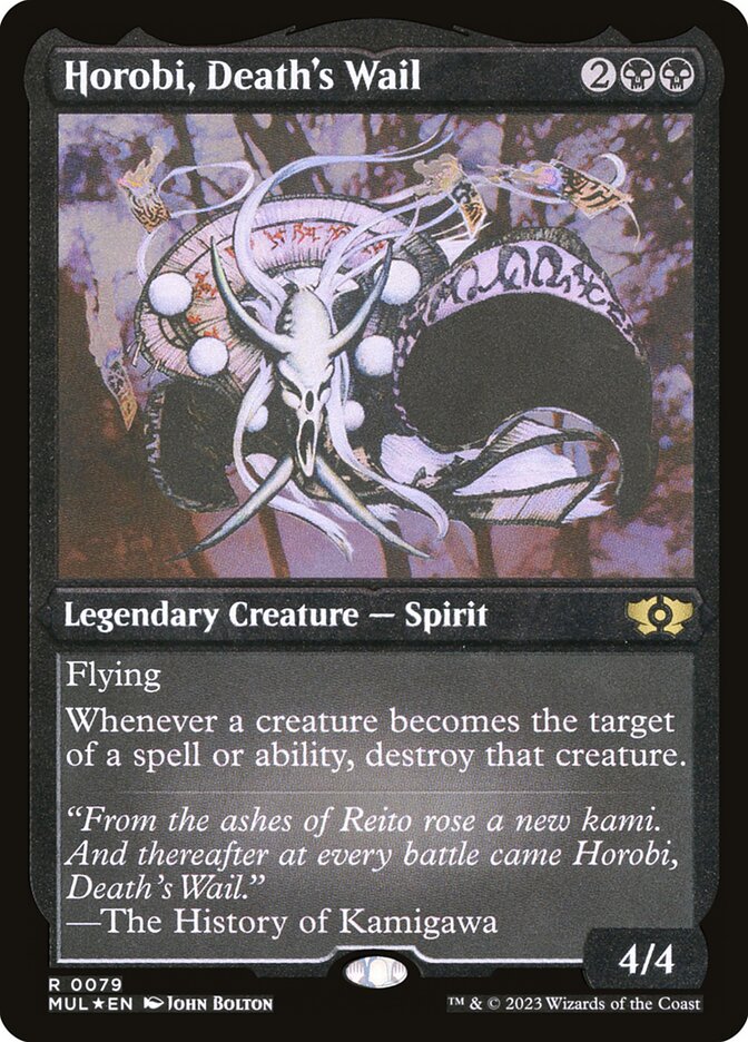 Horobi, a Lamúria da Morte / Horobi, Death's Wail - Magic: The Gathering - MoxLand