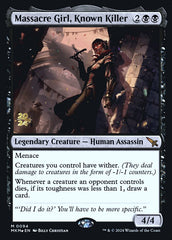 Garota-massacre, Assassina Renomada / Massacre Girl, Known Killer - Magic: The Gathering - MoxLand