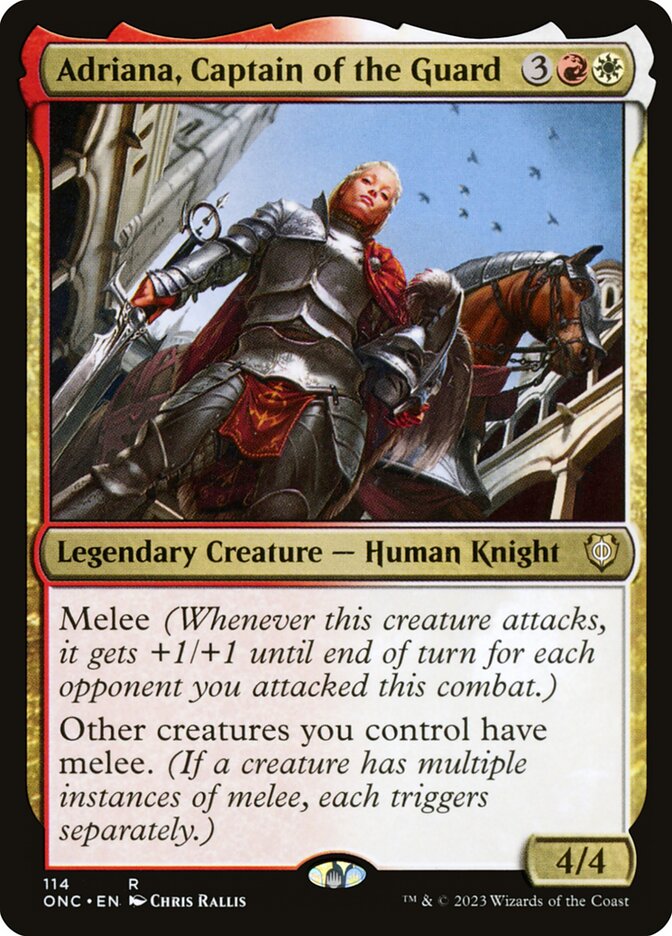 Adriana, Capitã da Guarda / Adriana, Captain of the Guard - Magic: The Gathering - MoxLand