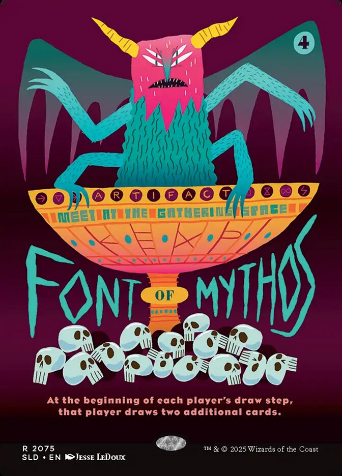 Fonte dos Mitos / Font of Mythos - Magic: The Gathering - MoxLand