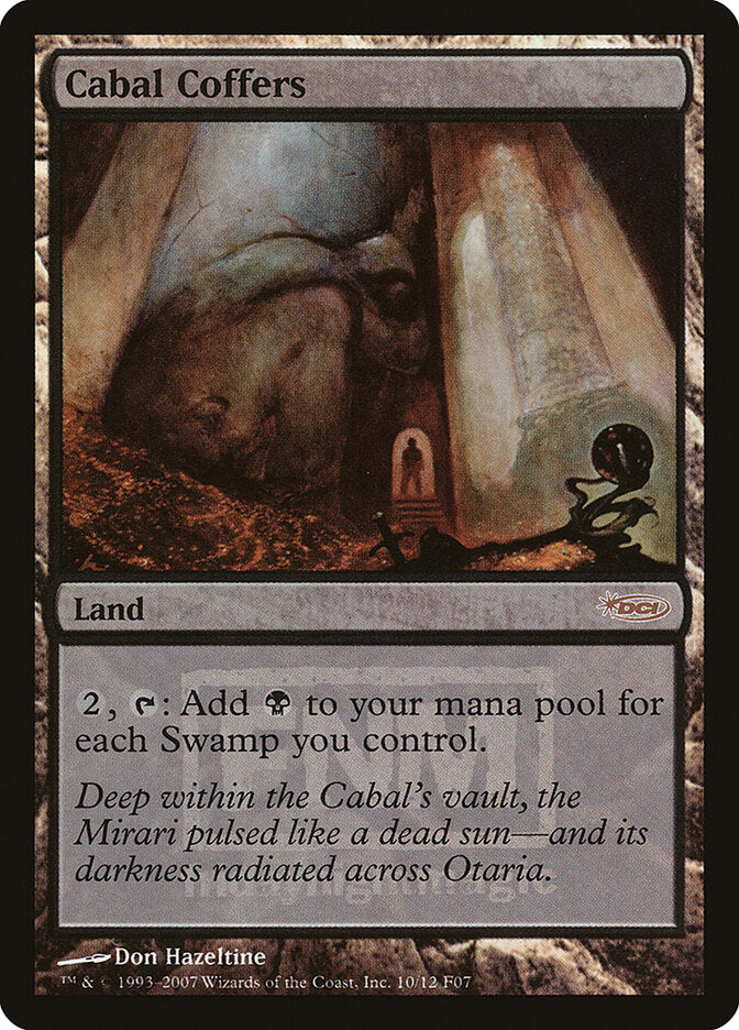 Cofres da Cabala / Cabal Coffers - Magic: The Gathering - MoxLand