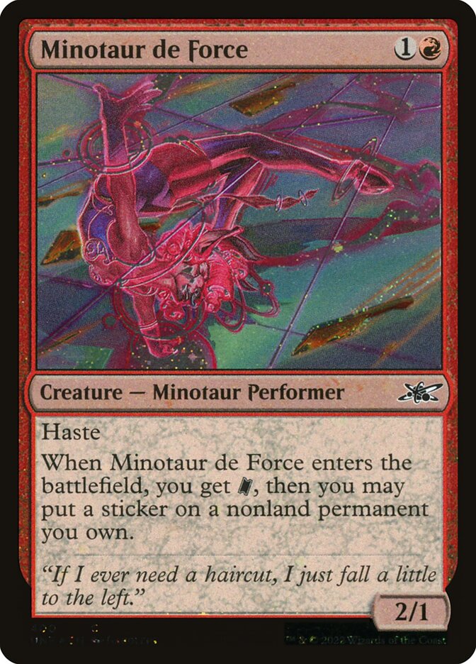 Minotaur de Force - Magic: The Gathering - MoxLand