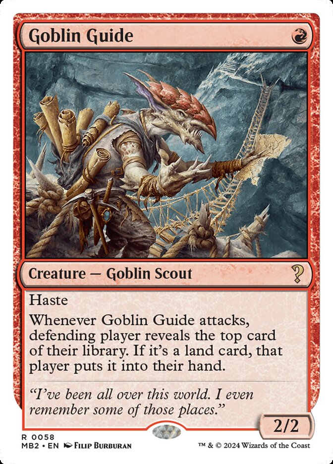 Guia Goblin / Goblin Guide - Magic: The Gathering - MoxLand