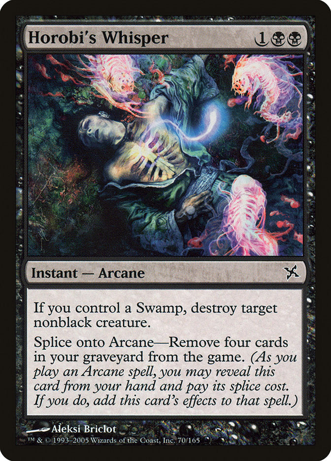 Sussurro de Horobi / Horobi's Whisper - Magic: The Gathering - MoxLand