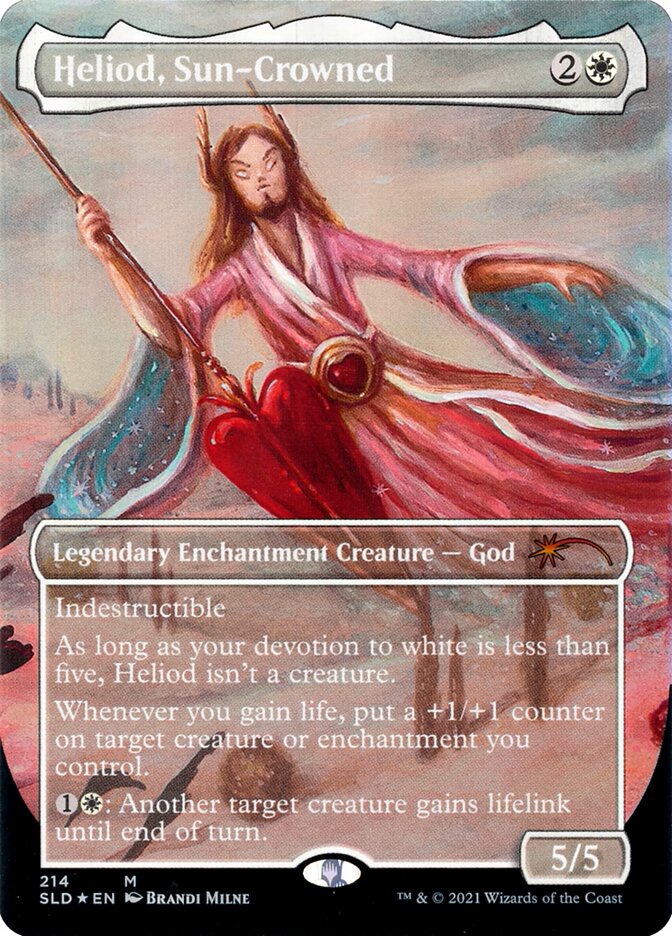 Heliode, Coroa de Sol / Heliod, Sun-Crowned - Magic: The Gathering - MoxLand