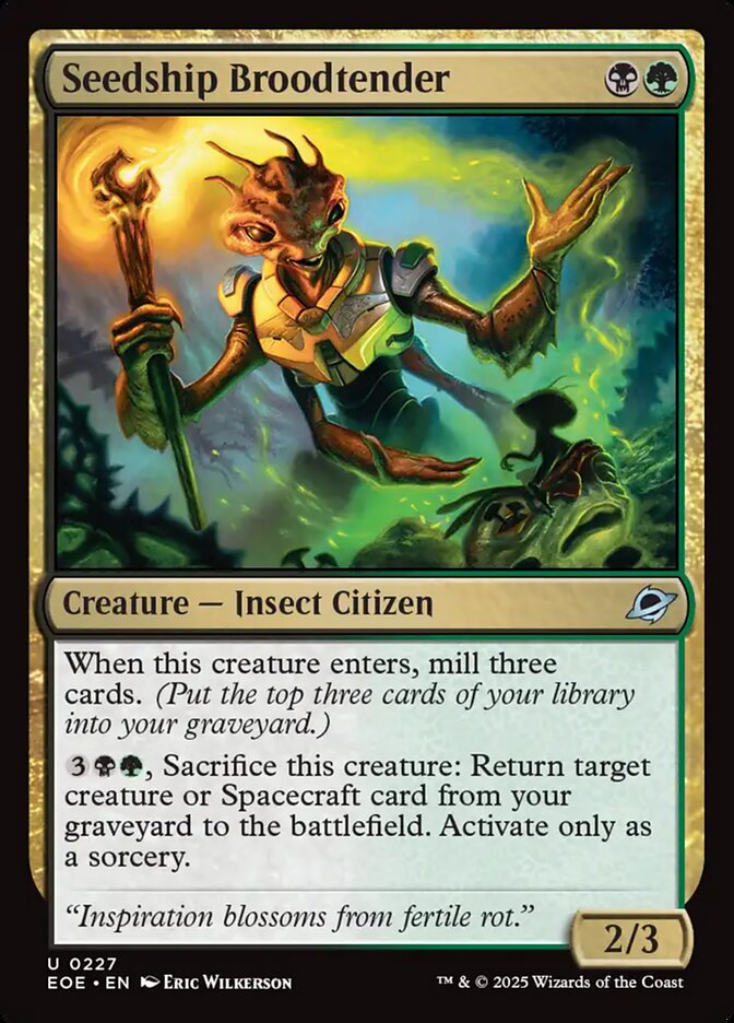 Ninhadeiro da Nave-semeadora / Seedship Broodtender - Magic: The Gathering - MoxLand