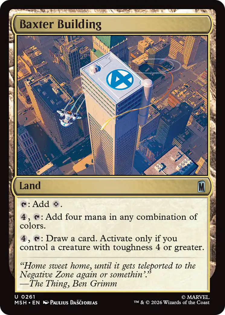 Baxter Building - Magic: The Gathering - MoxLand