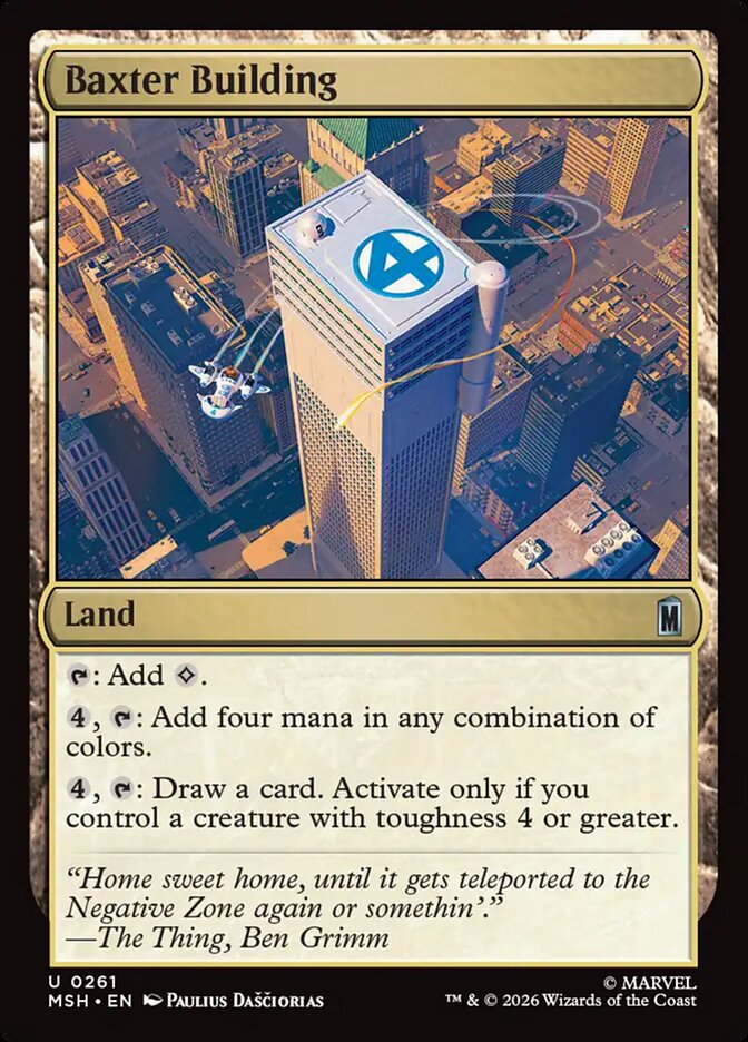 Baxter Building - Magic: The Gathering - MoxLand