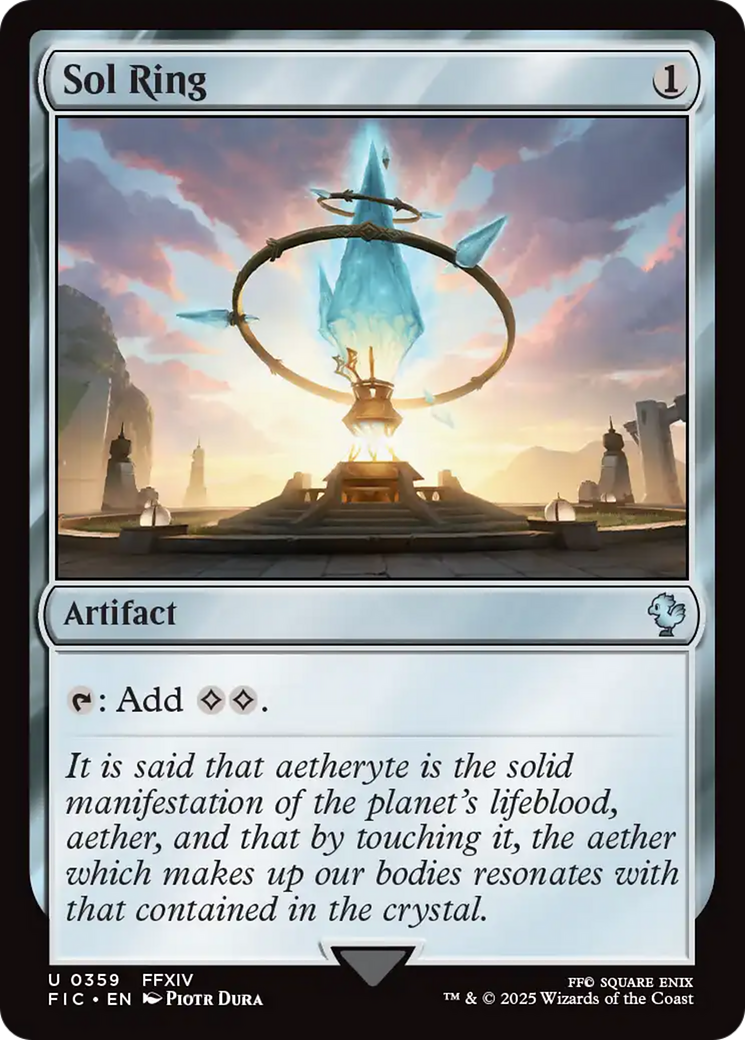 Anel Solar / Sol Ring - Magic: The Gathering - MoxLand