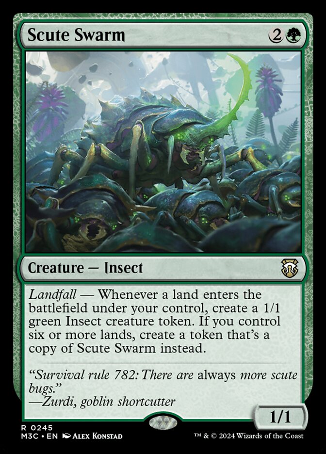 Enxame de Cascudos / Scute Swarm - Magic: The Gathering - MoxLand