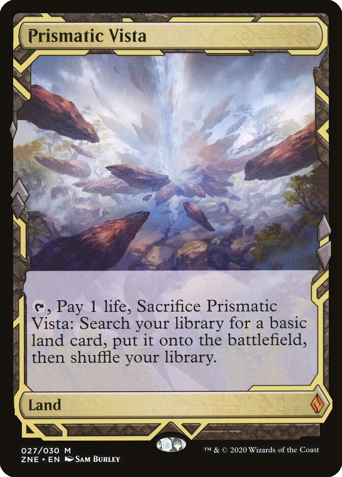 Vista Prismática / Prismatic Vista - Magic: The Gathering - MoxLand