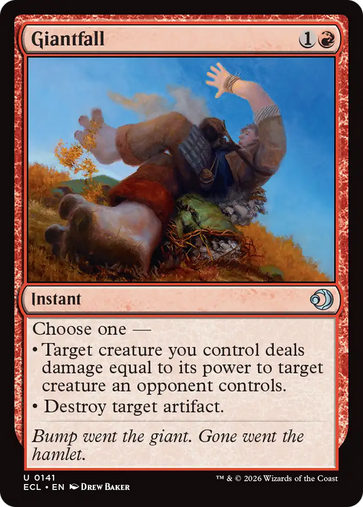Queda Gigântica / Giantfall - Magic: The Gathering - MoxLand