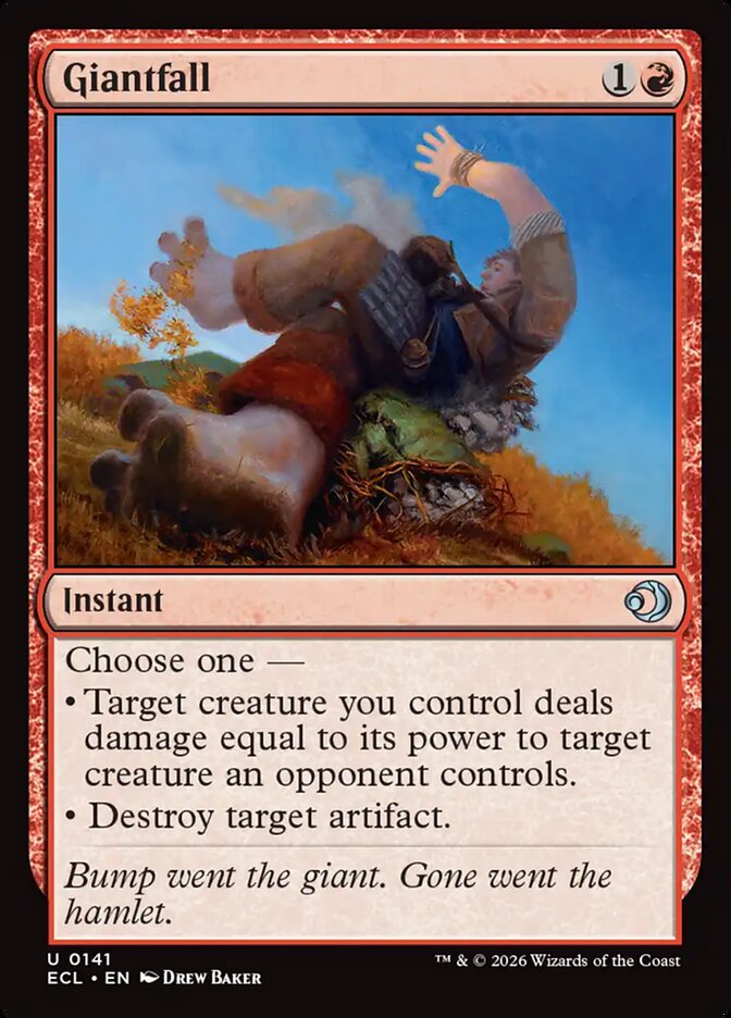 Queda Gigântica / Giantfall - Magic: The Gathering - MoxLand