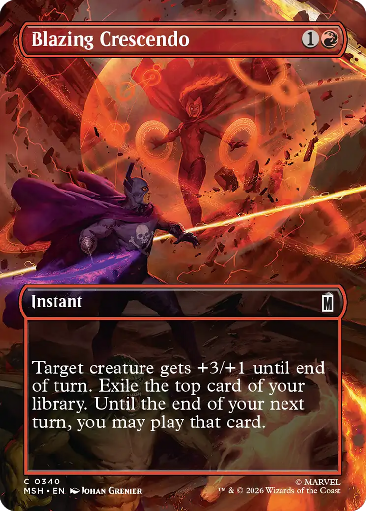 Blazing Crescendo - Magic: The Gathering - MoxLand