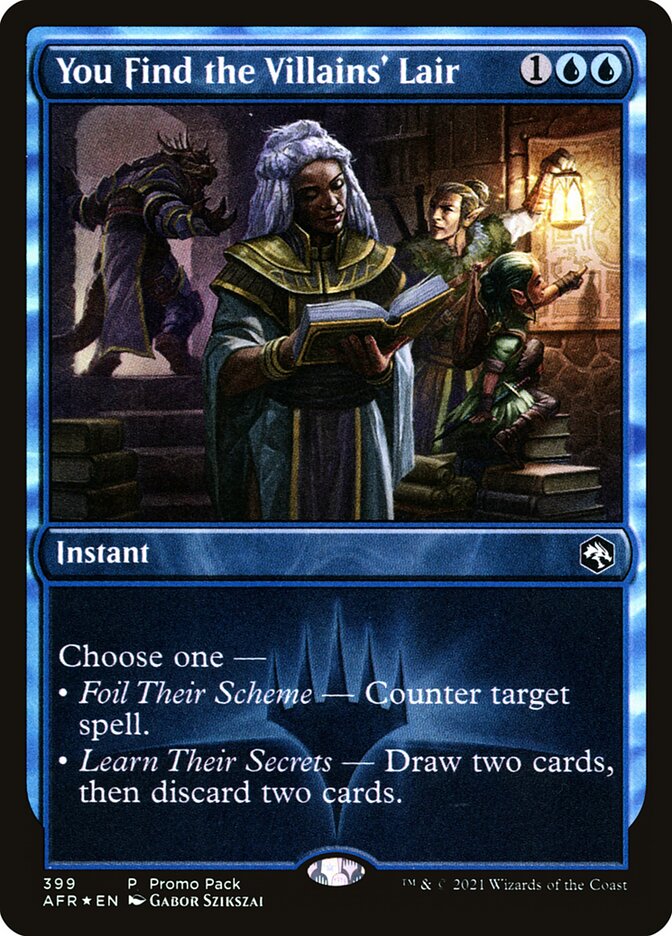 Vocês Encontram o Covil do Vilão / You Find the Villains' Lair - Magic: The Gathering - MoxLand
