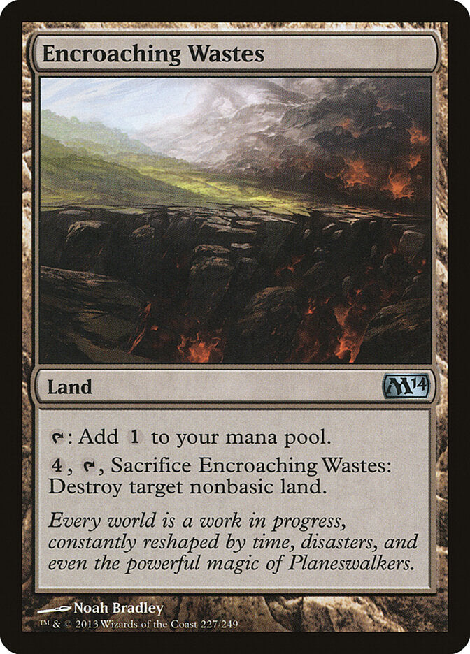 Terras Invasoras / Encroaching Wastes - Magic: The Gathering - MoxLand