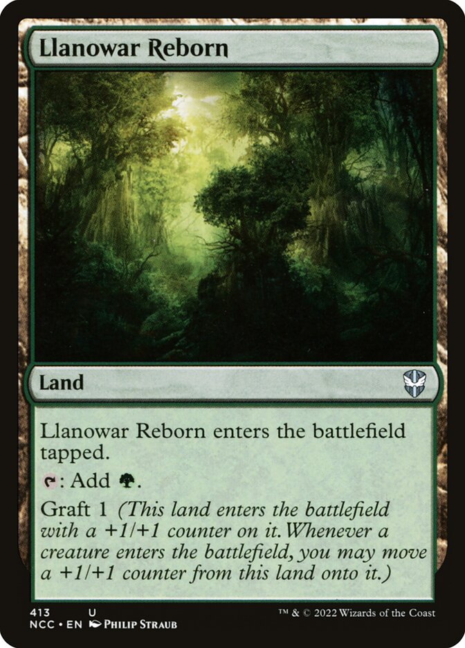 Renascimento de Llanowar / Llanowar Reborn - Magic: The Gathering - MoxLand