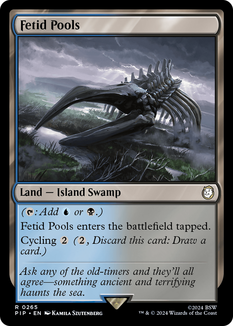 Lagoas Fétidas / Fetid Pools - Magic: The Gathering - MoxLand