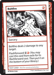 Boltfire - Magic: The Gathering - MoxLand