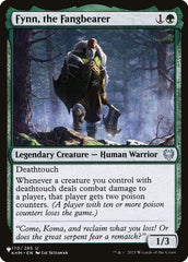 Fynn, o Portador da Presa / Fynn, the Fangbearer - Magic: The Gathering - MoxLand
