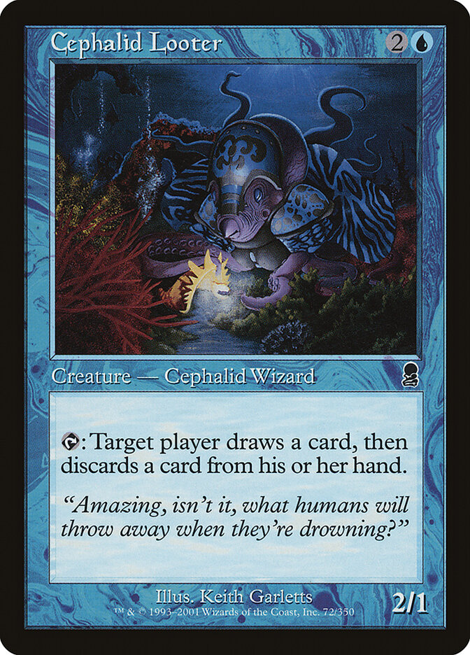 Saqueador Cefálida / Cephalid Looter - Magic: The Gathering - MoxLand