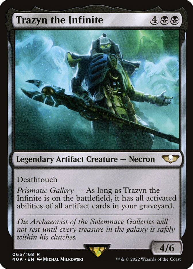 Trazyn, o Infinito / Trazyn the Infinite - Magic: The Gathering - MoxLand