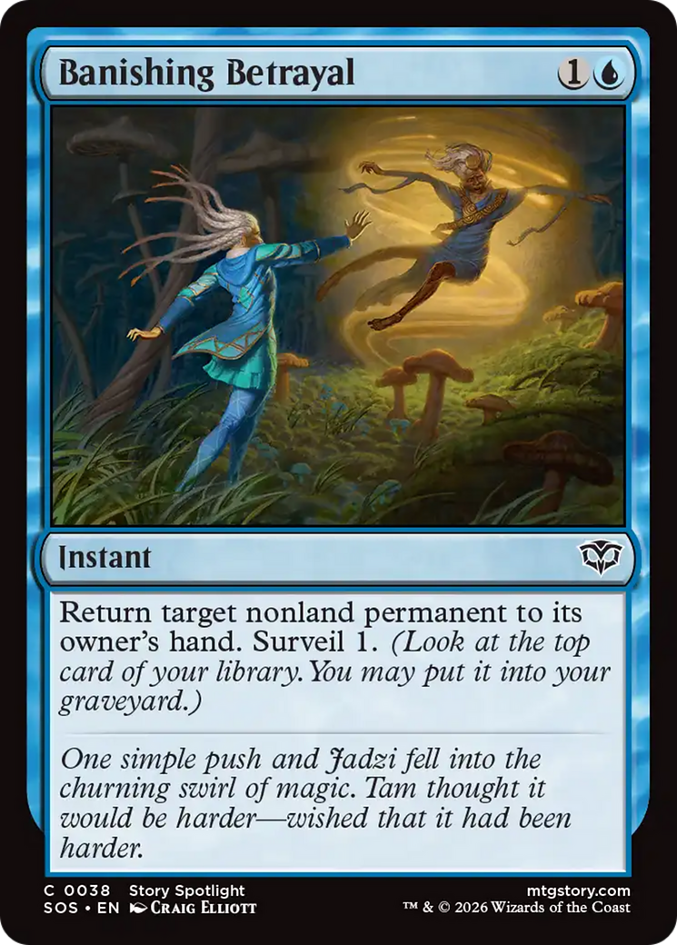 Banishing Betrayal - Magic: The Gathering - MoxLand