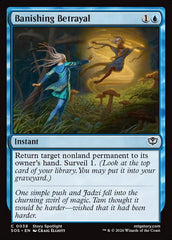 Banishing Betrayal - Magic: The Gathering - MoxLand