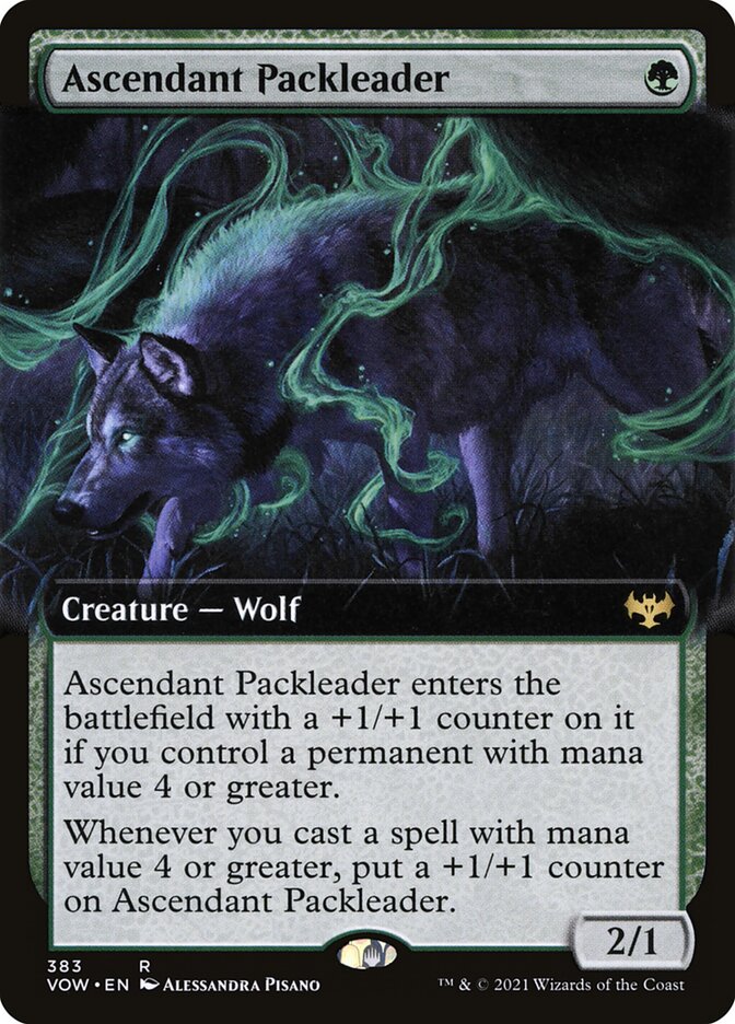 Líder de Alcateia em Ascensão / Ascendant Packleader - Magic: The Gathering - MoxLand