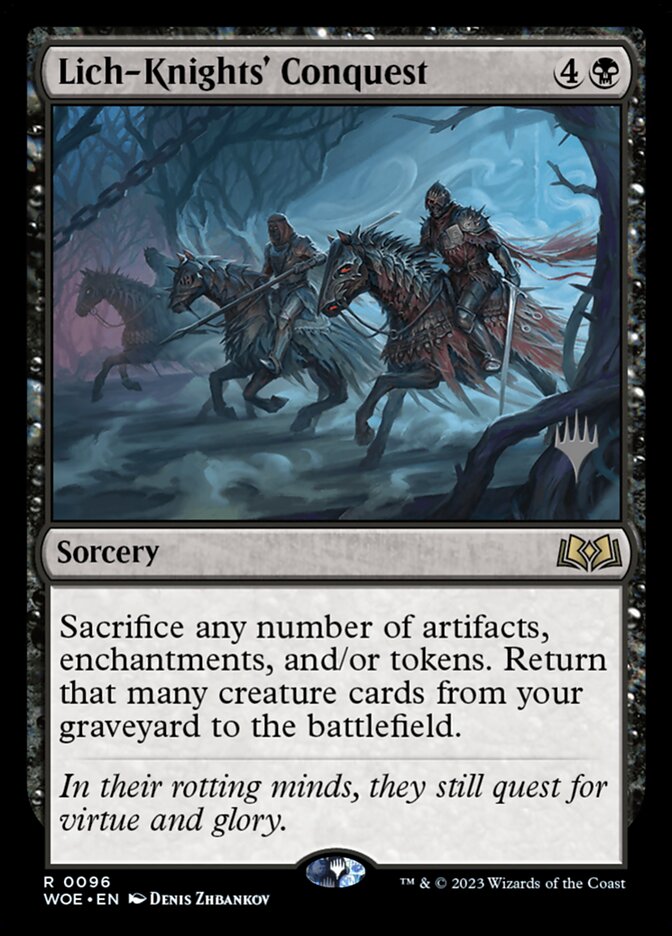 Conquista dos Cavaleiros Liches / Lich-Knights' Conquest - Magic: The Gathering - MoxLand