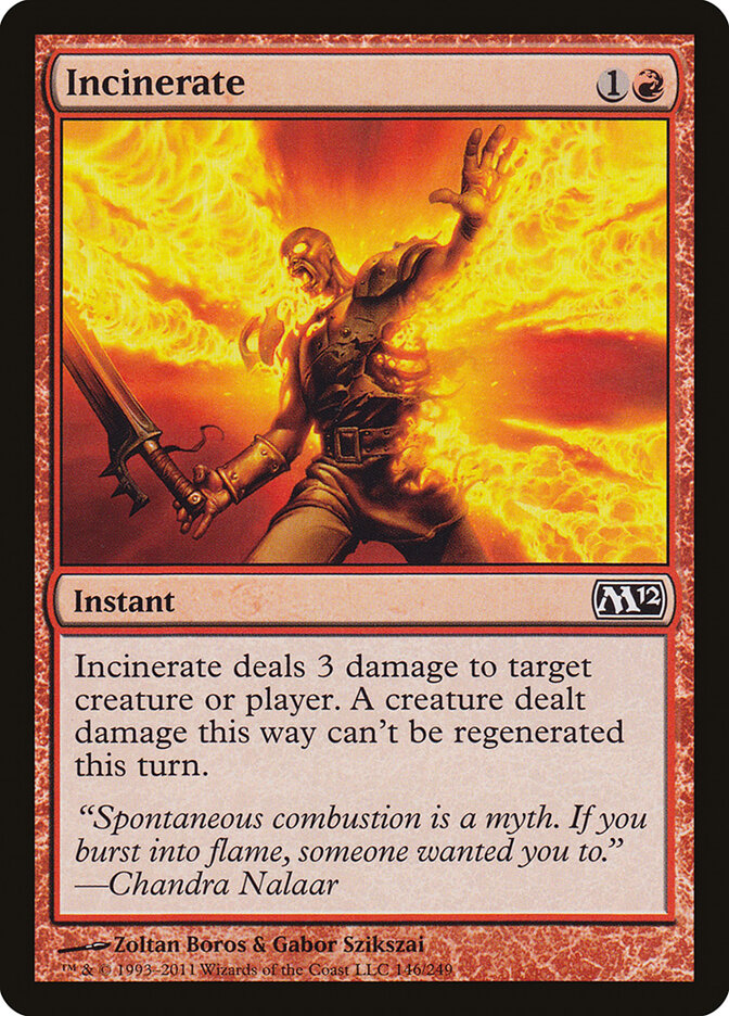 Incinerar / Incinerate - Magic: The Gathering - MoxLand