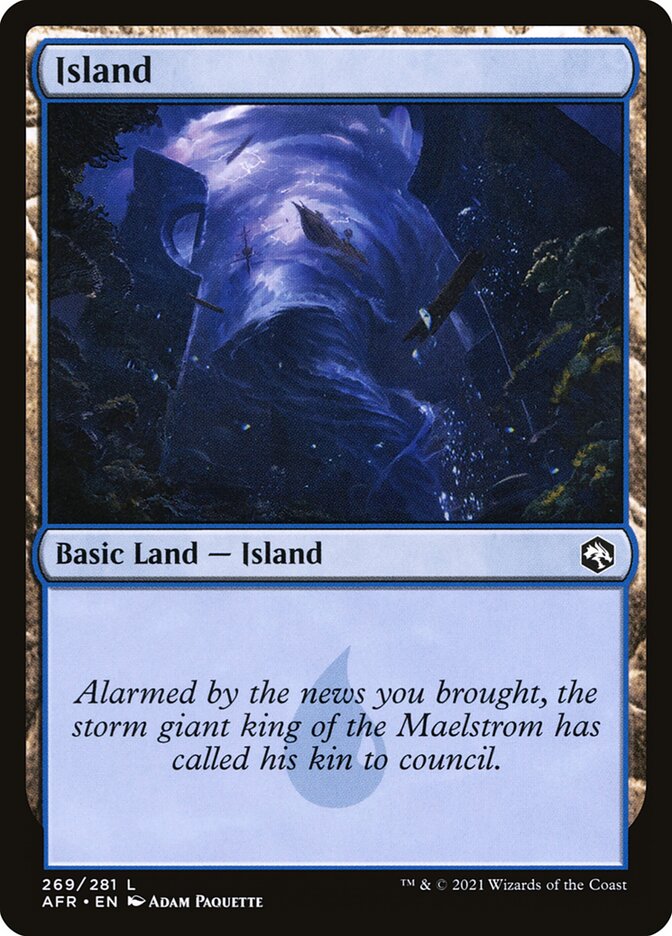 Ilha / Island - Magic: The Gathering - MoxLand