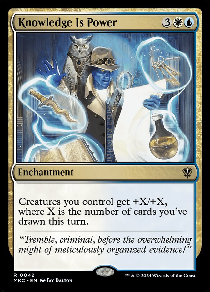 Knowledge is Power - Magic: The Gathering - MoxLand