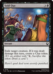 Delação / Sold Out - Magic: The Gathering - MoxLand