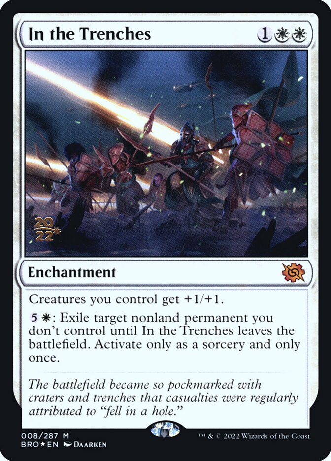 Nas Trincheiras / In the Trenches - Magic: The Gathering - MoxLand
