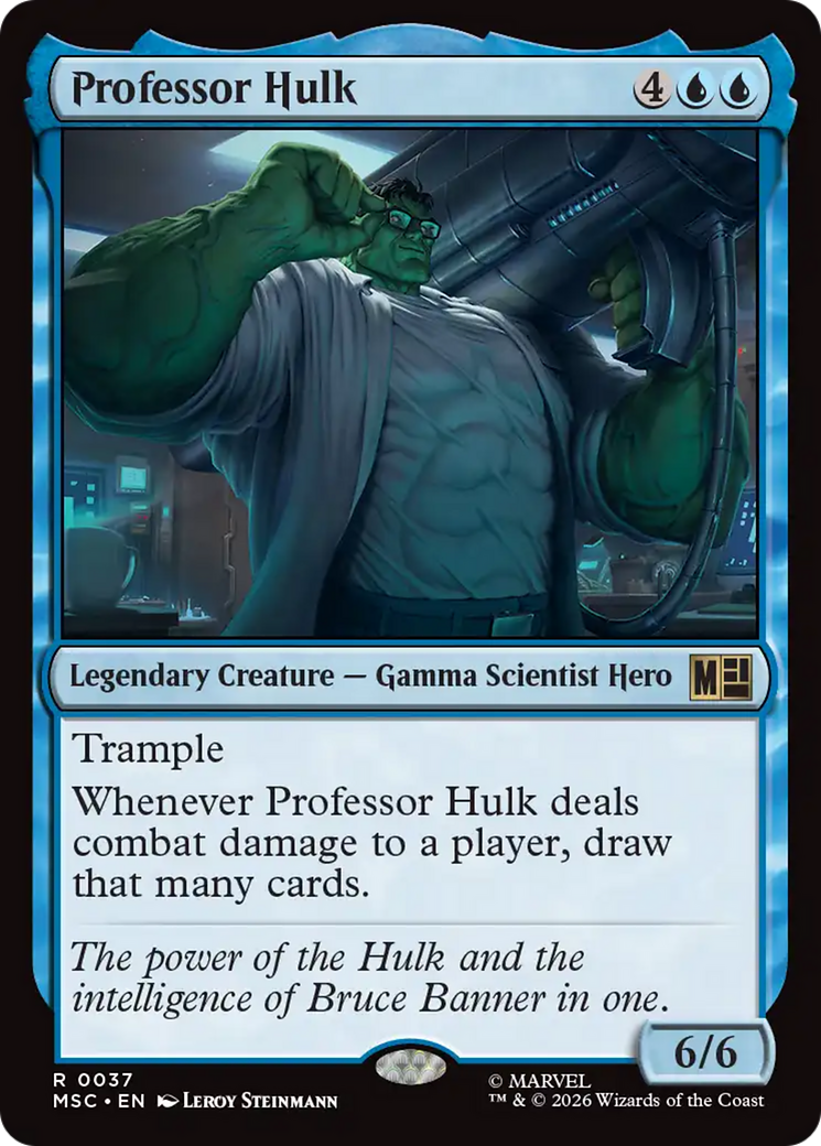 Professor Hulk - Magic: The Gathering - MoxLand