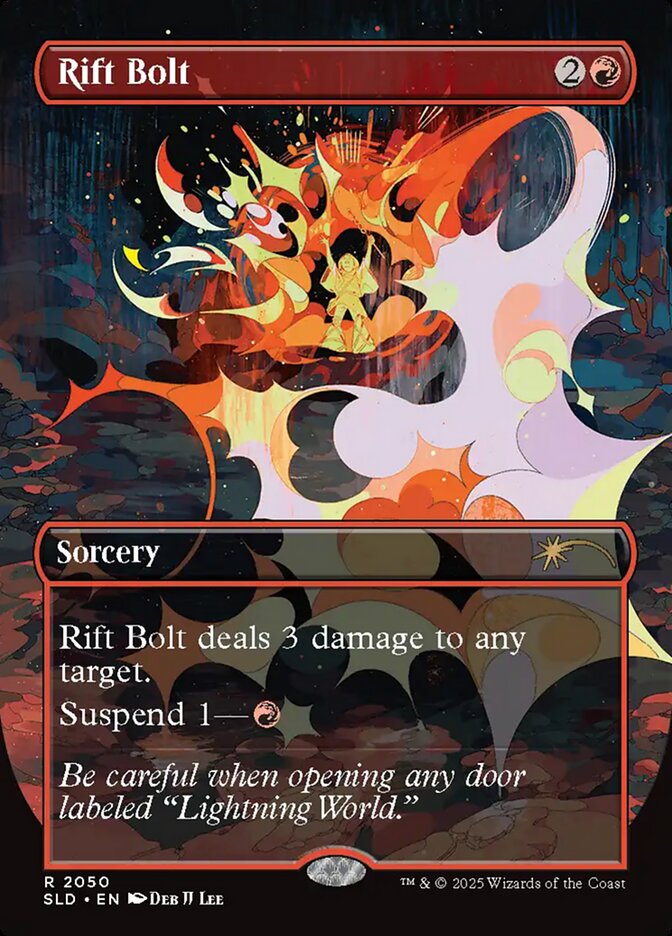 Raio da Fenda / Rift Bolt - Magic: The Gathering - MoxLand