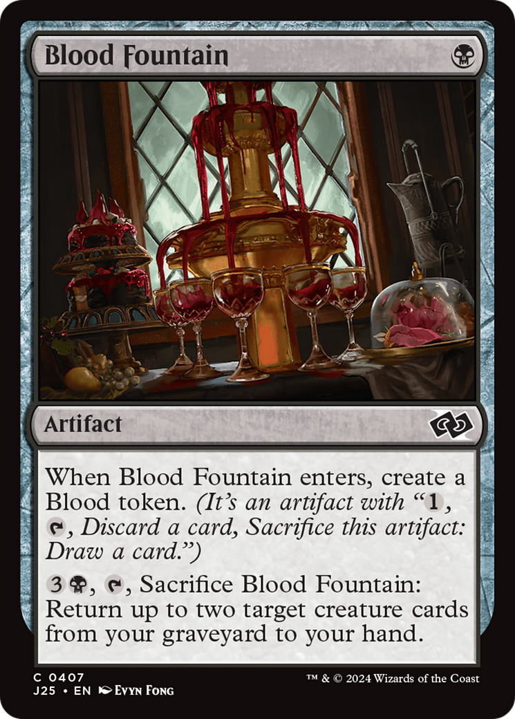 Fonte de Sangue / Blood Fountain - Magic: The Gathering - MoxLand