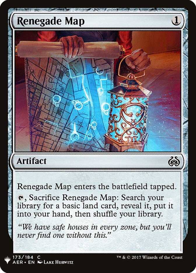 Mapa dos Renegados / Renegade Map - Magic: The Gathering - MoxLand